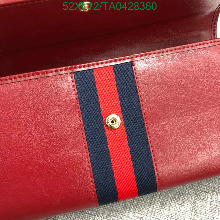 Gucci Bag-(4A)-Wallet-,Code:TA0428360,$: 52USD