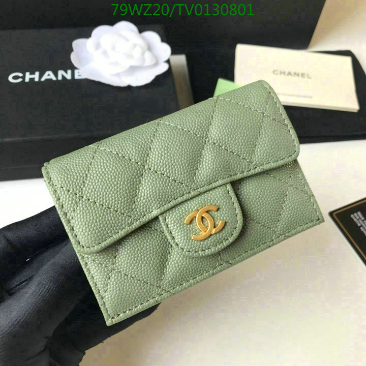 Chanel Bags ( 4A )-Wallet-,Code: TV0130801,$: 79USD