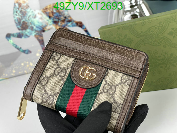 Gucci Bag-(4A)-Wallet-,Code: XT2693,$: 49USD
