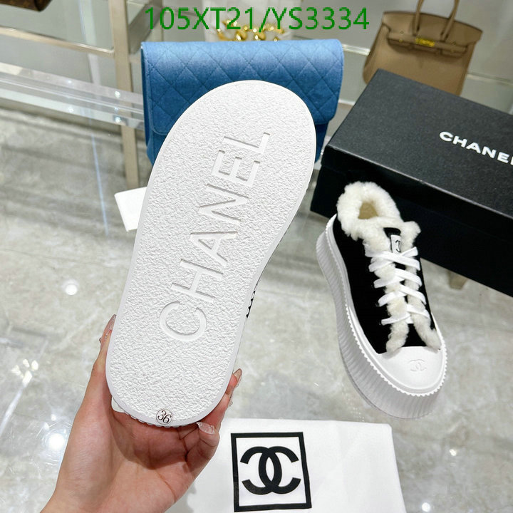 Women Shoes-Chanel Code: YS3334 $: 105USD