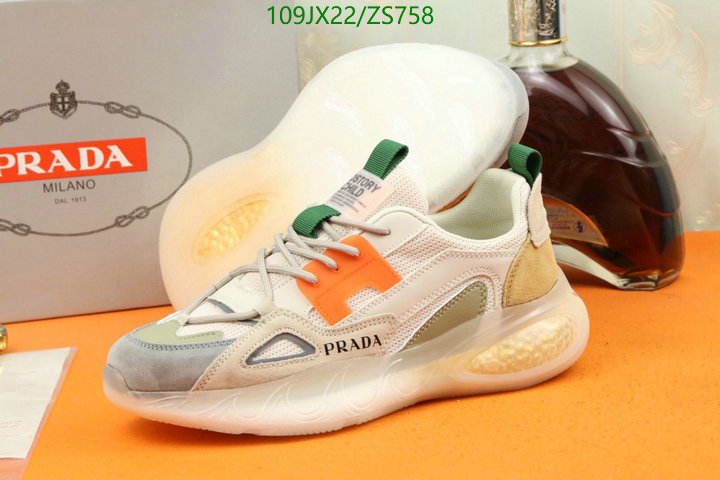 Men shoes-Prada, Code: ZS758,$: 109USD