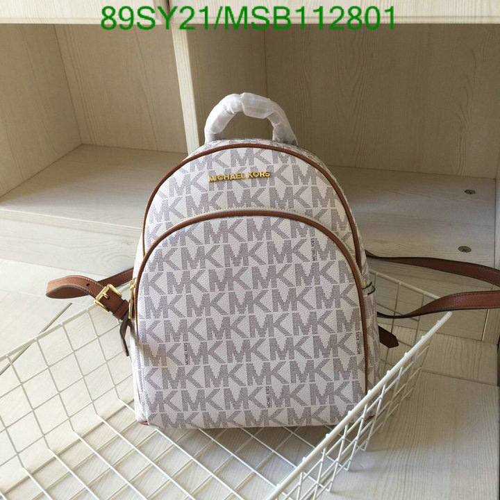 Michael Kors Bag-(4A)-Backpack-,Code: MSB112801,$: 109USD