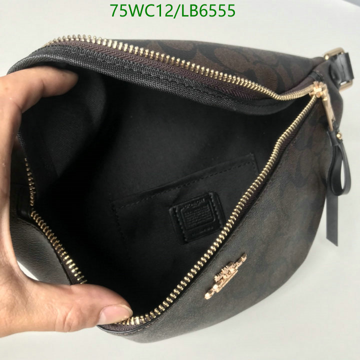 Coach Bag-(4A)-Belt Bag-Chest Bag--,Code: LB6555,$: 75USD