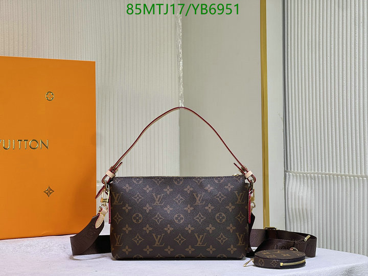 LV Bags-(4A)-Handbag Collection-,Code: YB6951,$: 85USD