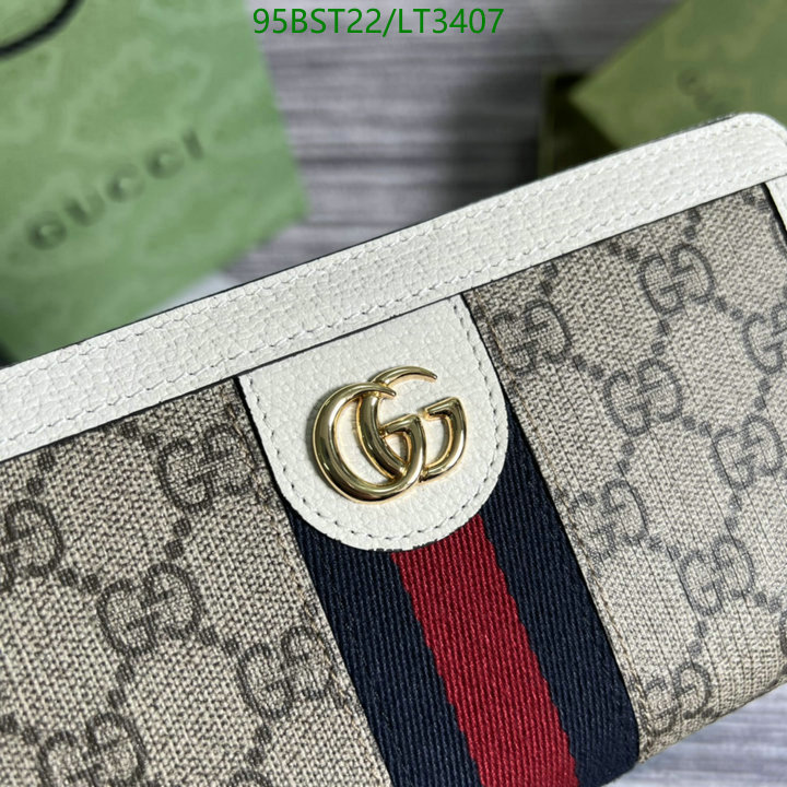 Gucci Bag-(Mirror)-Wallet-,Code: LT3407,$: 95USD