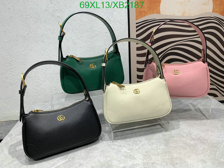 Gucci Bag-(4A)-Handbag-,Code: XB2187,$: 69USD