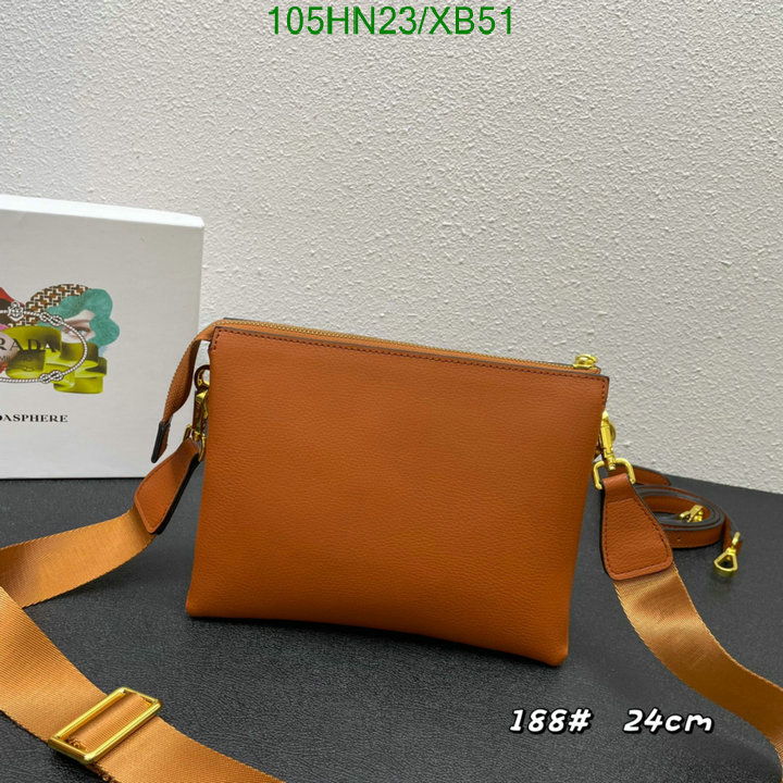 Prada Bag-(4A)-Diagonal-,Code: XB51,$: 105USD