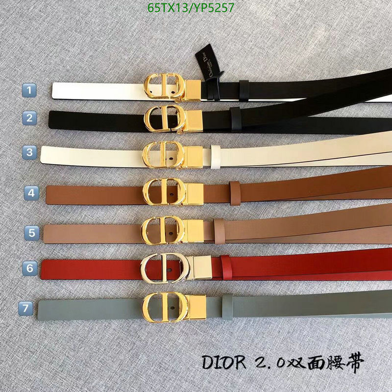 Belts-Dior,Code: YP5257,$: 65USD