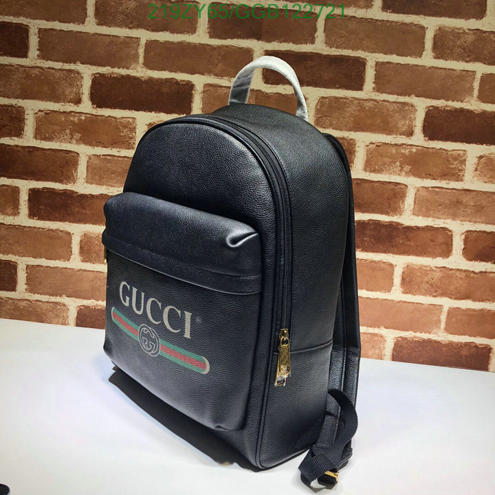 Gucci Bag-(Mirror)-Backpack-,Code: GGB122721,$:219USD