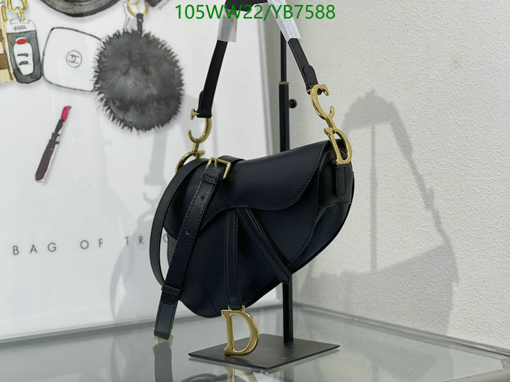 Dior Bags-(4A)-Saddle-,Code: YB7588,$: 105USD