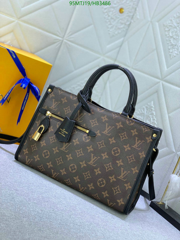 LV Bags-(4A)-Handbag Collection-,Code: HB3486,$: 95USD