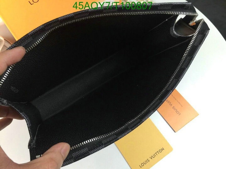 LV Bags-(4A)-Wallet-,Code: T100807,$: 45USD