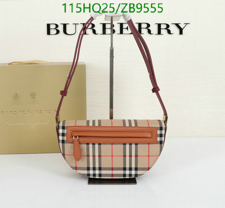 Burberry Bag-(4A)-Diagonal-,Code: ZB9555,$: 115USD