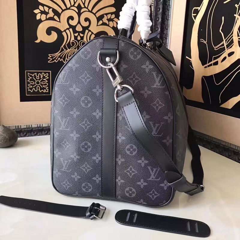 LV Bags-(Mirror)-Keepall BandouliRe 45-50-,Code: LB091201,