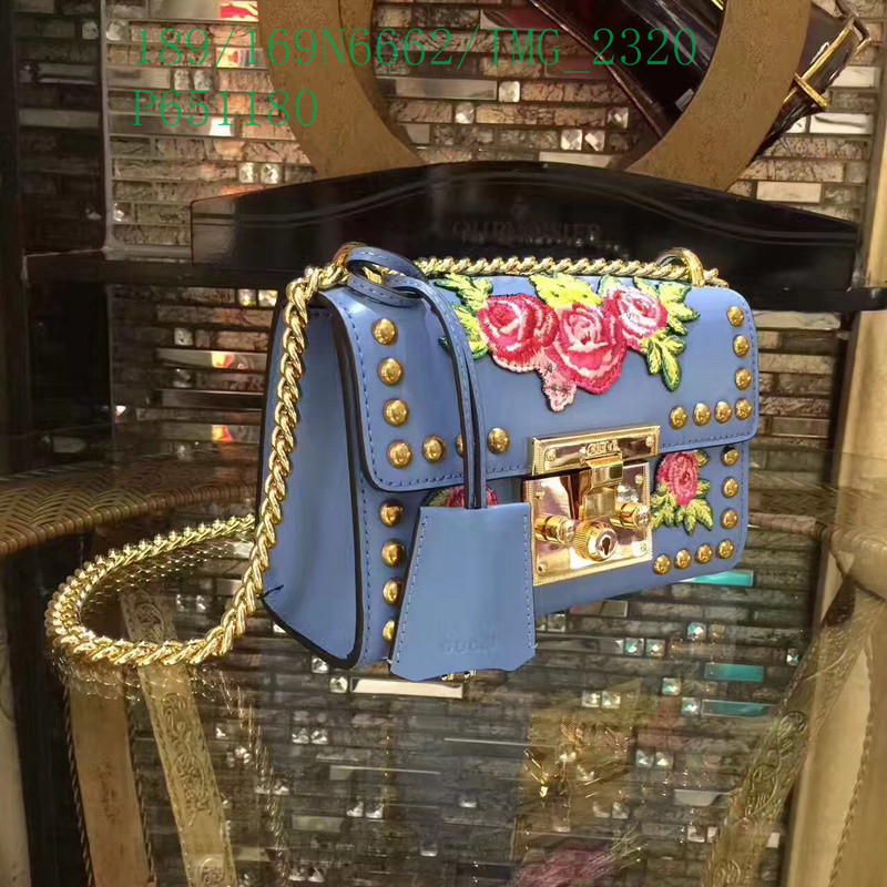 Gucci Bag-(Mirror)-Padlock,Code: GGB112721,$: 189USD
