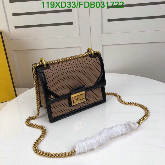 Fendi Bag-(4A)-Diagonal-,Code: FDB031722,$:119USD