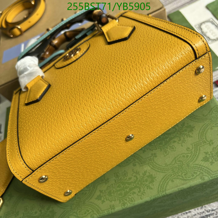 Gucci Bag-(Mirror)-Diana-Bamboo-,Code: YB5905,$: 255USD