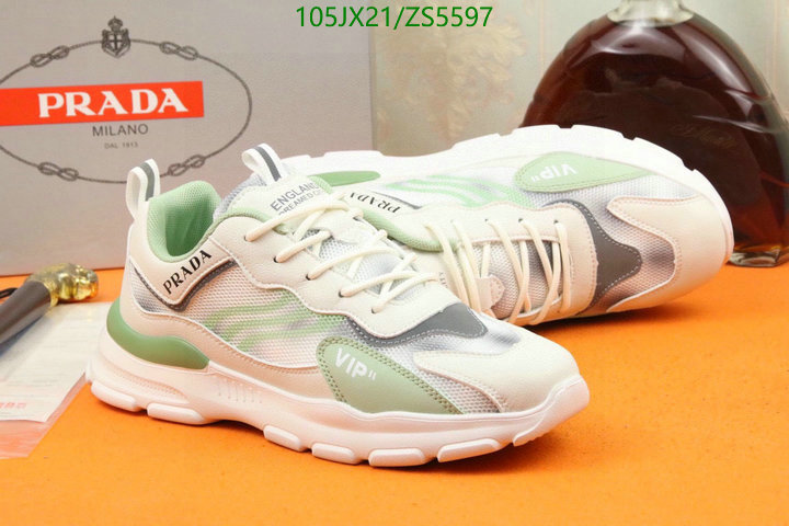 Men shoes-Prada, Code: ZS5597,$: 105USD