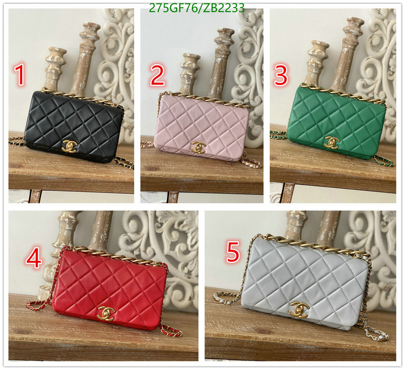 Chanel Bags -(Mirror)-Diagonal-,Code: ZB2233,$: 275USD