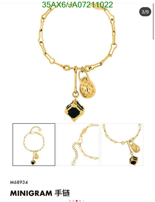 Jewelry-LV,Code:JA07211022,$: 35USD