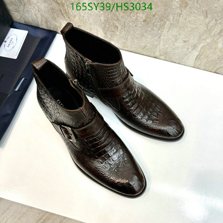 Men shoes-Prada, Code: HS3034,$: 165USD