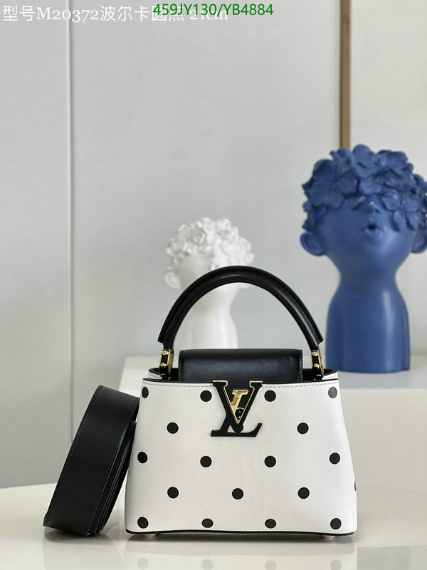 LV Bags-(Mirror)-Handbag-,Code: YB4884,