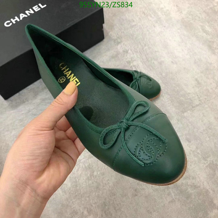 Chanel-Ballet Shoes,Code: ZS834,$: 95USD