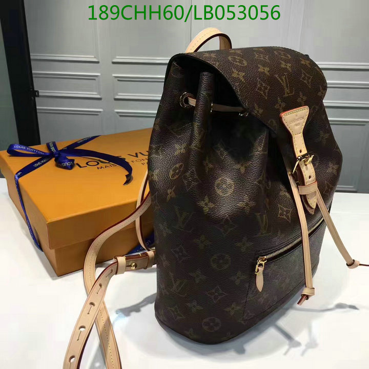 LV Bags-(Mirror)-Backpack-,Code: LB053056,$:189USD