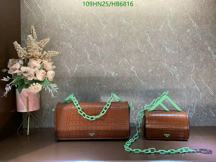 Fendi Bag-(4A)-Diagonal-,Code: HB6816,$: 109USD