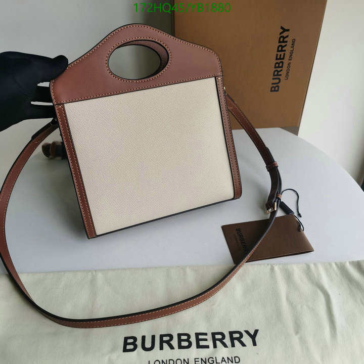 Burberry Bag-(Mirror)-Handbag-,Code: YB1880,$: 175USD