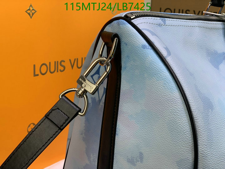 LV Bags-(4A)-Keepall BandouliRe 45-50-,Code: LB7425,$: 115USD