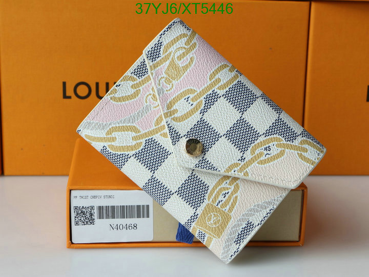 LV Bags-(4A)-Wallet-,Code: XT5446,$: 37USD