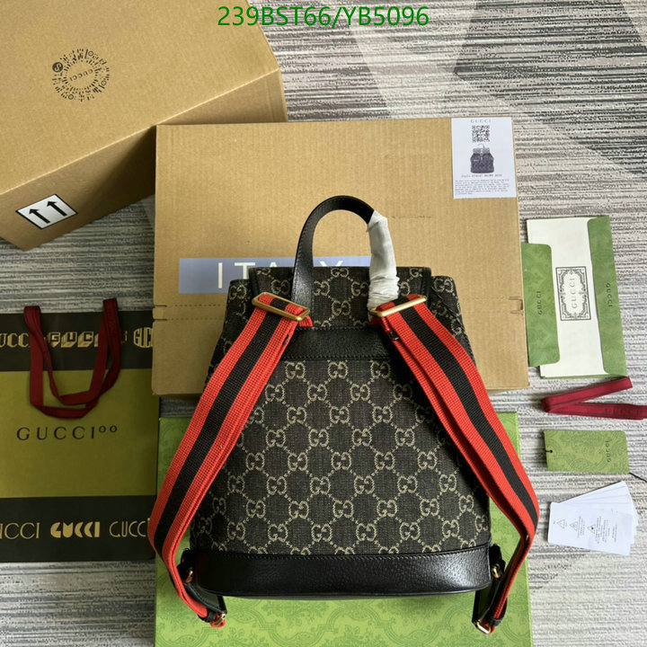 Gucci Bag-(Mirror)-Backpack-,Code: YB5096,$: 239USD