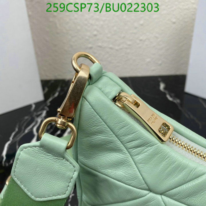 Prada Bag-(Mirror)-Diagonal-,Code: BU022303,$: 259USD