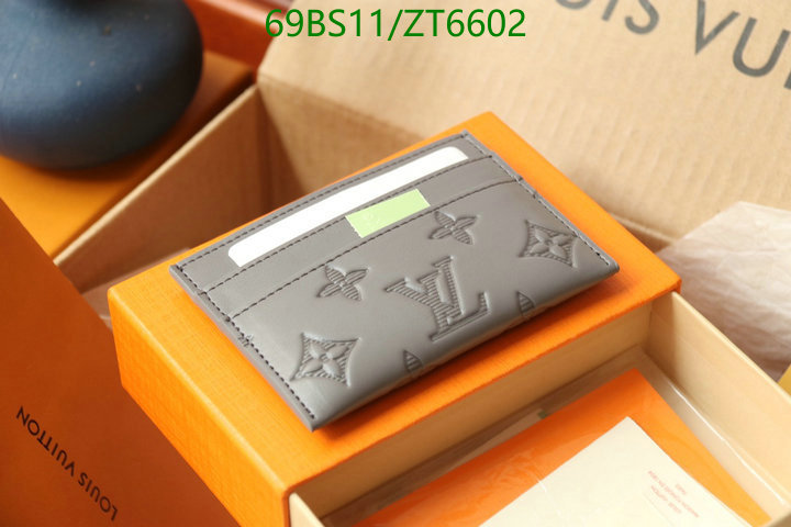 LV Bags-(Mirror)-Wallet-,Code: ZT6602,$: 69USD