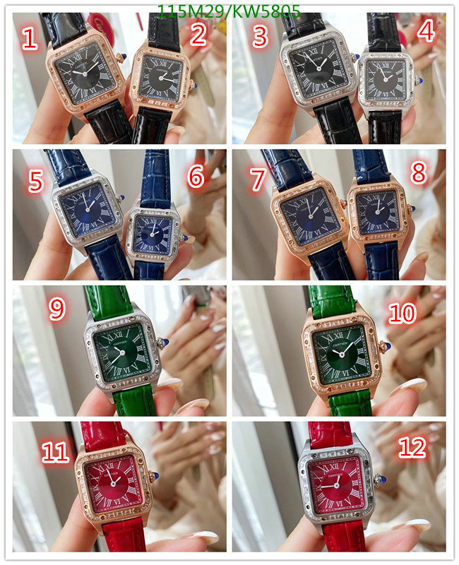 Watch-4A Quality-Cartier, Code: KW5805,$: 115USD