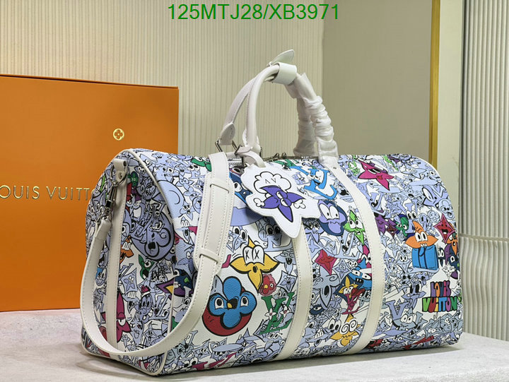 LV Bags-(4A)-Keepall BandouliRe 45-50-,Code: XB3971,$: 125USD