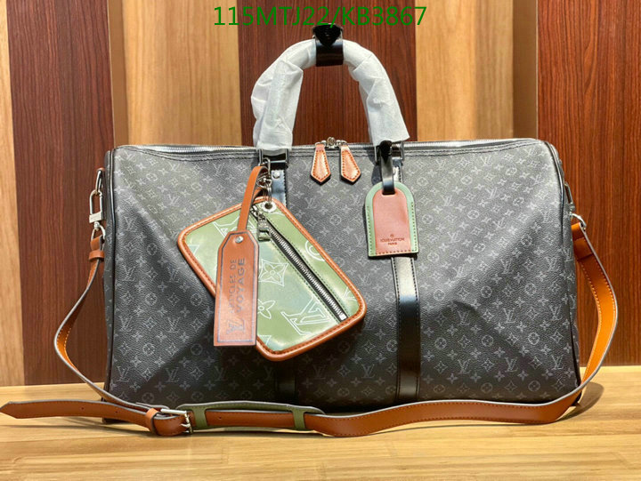 LV Bags-(4A)-Keepall BandouliRe 45-50-,Code: KB3867,$: 115USD