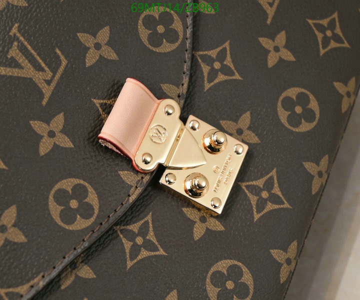 LV Bags-(4A)-Pochette MTis Bag-Twist-,Code: ZB963,$: 69USD