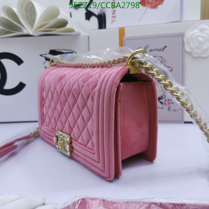 Chanel Bags ( 4A )-Le Boy,Code: CCBA2798,$: 95USD