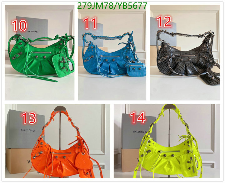 Balenciaga Bag-(Mirror)-Le Cagole-,Code: YB5677,$: 279USD