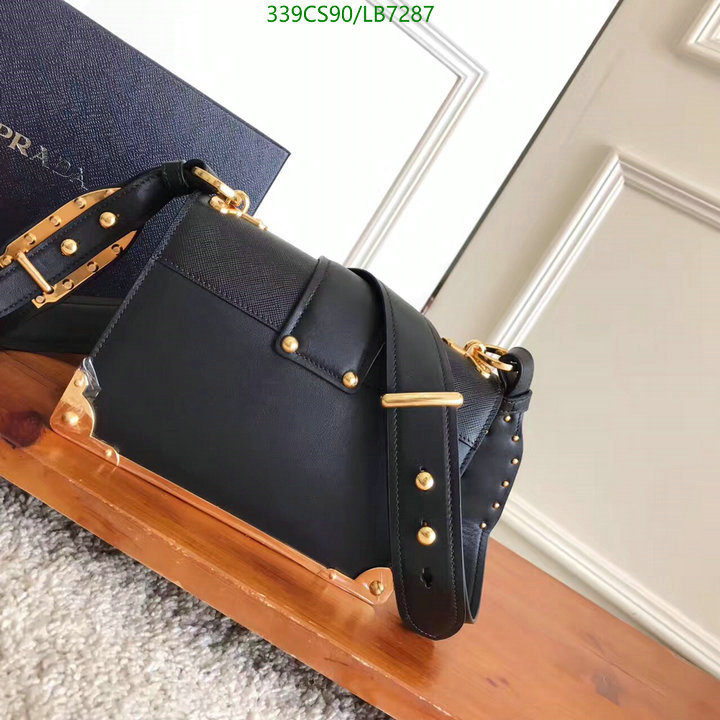 Prada Bag-(Mirror)-Diagonal-,Code: LB7287,$: 339USD