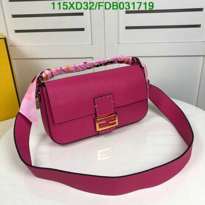 Fendi Bag-(4A)-Baguette-,Code: FDB031719,$:115USD