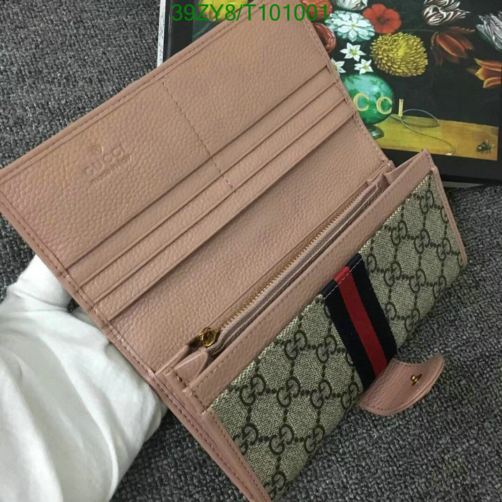 Gucci Bag-(4A)-Wallet-,Code: T101001,$:39USD