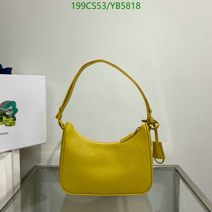 Prada Bag-(Mirror)-Re-Edition 2000,Code: YB5818,$: 199USD