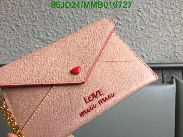 Miu Miu Bag-(Mirror)-Wallet-,Code: MMB010727,$: 85USD
