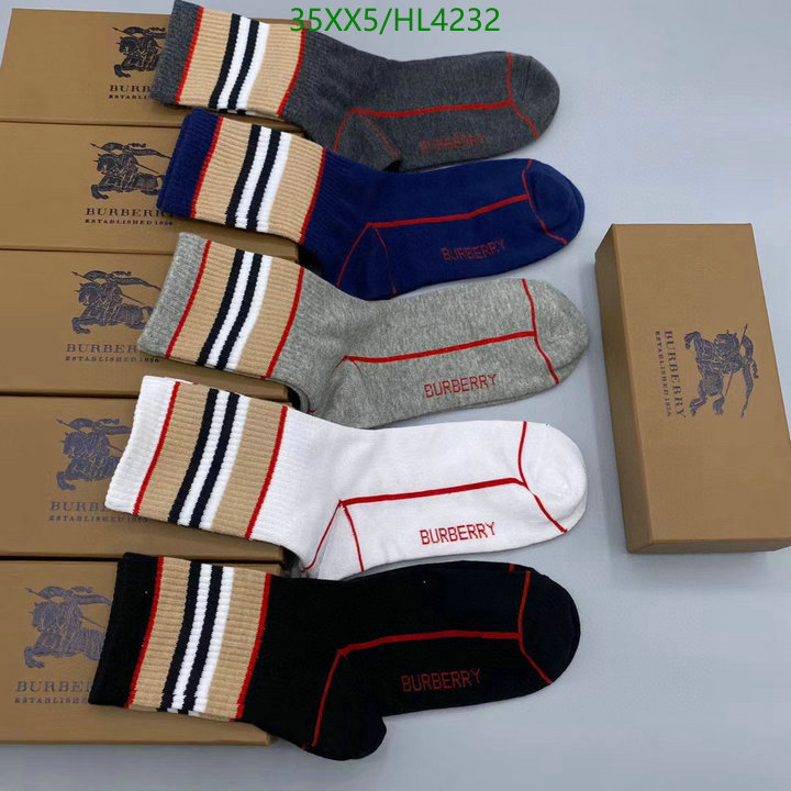 Sock-Burberry, Code: HL4232,$: 35USD