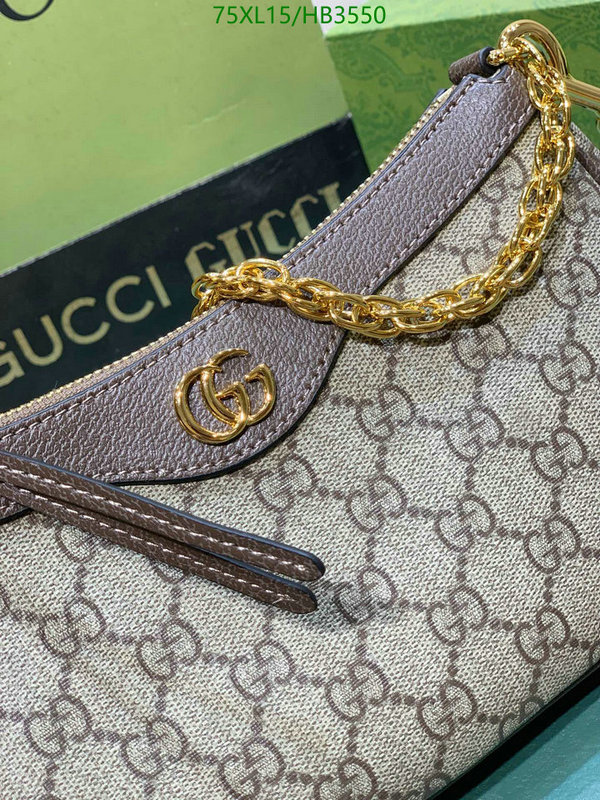 Gucci Bag-(4A)-Diagonal-,Code: HB3550,$: 75USD