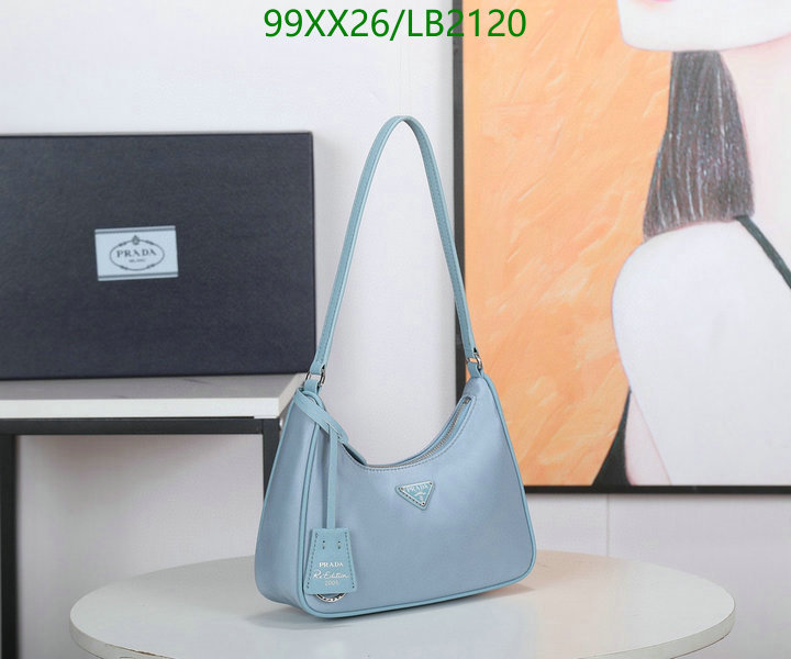 Prada Bag-(Mirror)-Re-Edition 2000,Code: LB2120,$: 99USD