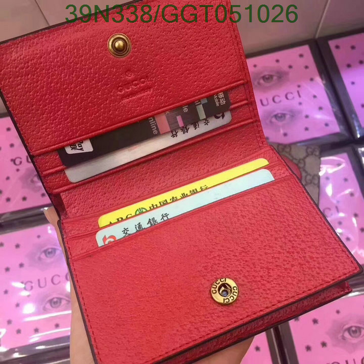 Gucci Bag-(4A)-Wallet-,Code:GGT051026,$: 39USD